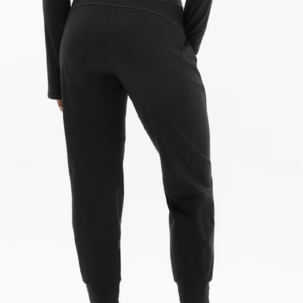 Athleta Rainier Mid Rise Jogger Purple S Tall - Picture 2 of 4